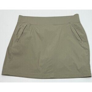 Eddie Bauer Skort 14 Sport Skirt Pull On Mini Active Tech Golf Tennis Pickleball